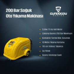 Soğuk Yıkama makinaları ( 200 BAR )